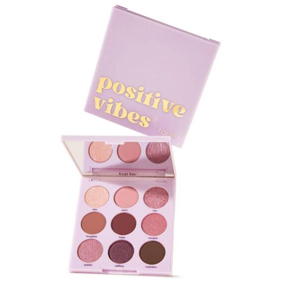 NIB~Tarte Cosmetics Positive Vibes Limited Edition Eyeshadow Palette - Picture 3 of 3